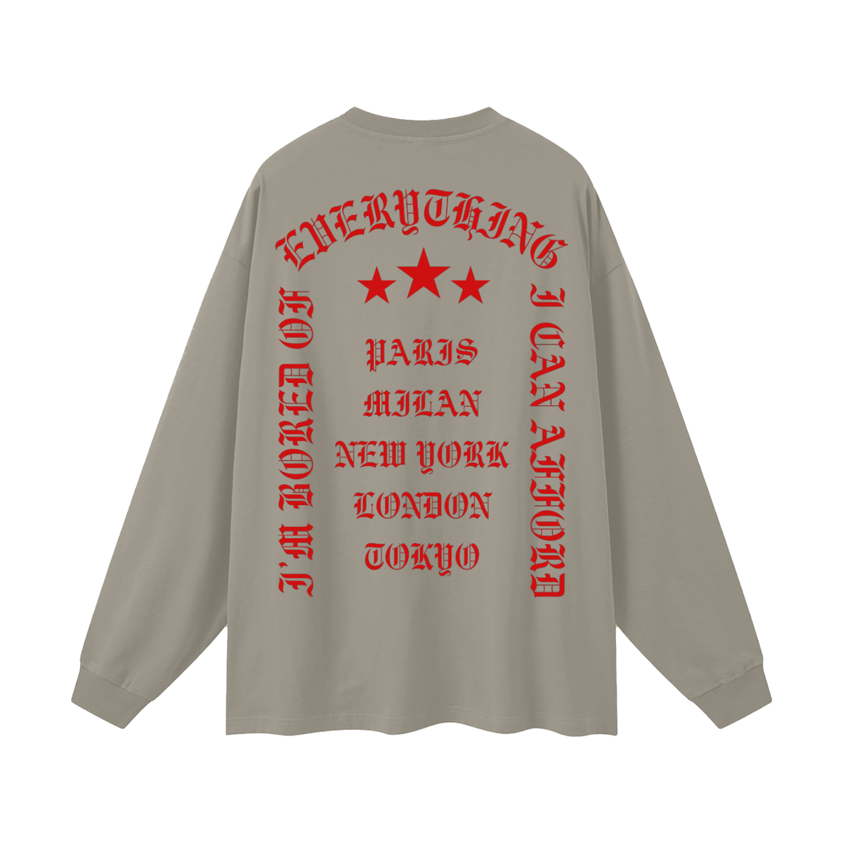 HÉRITIERS FANTÔMES // LONG SLEEVE TS