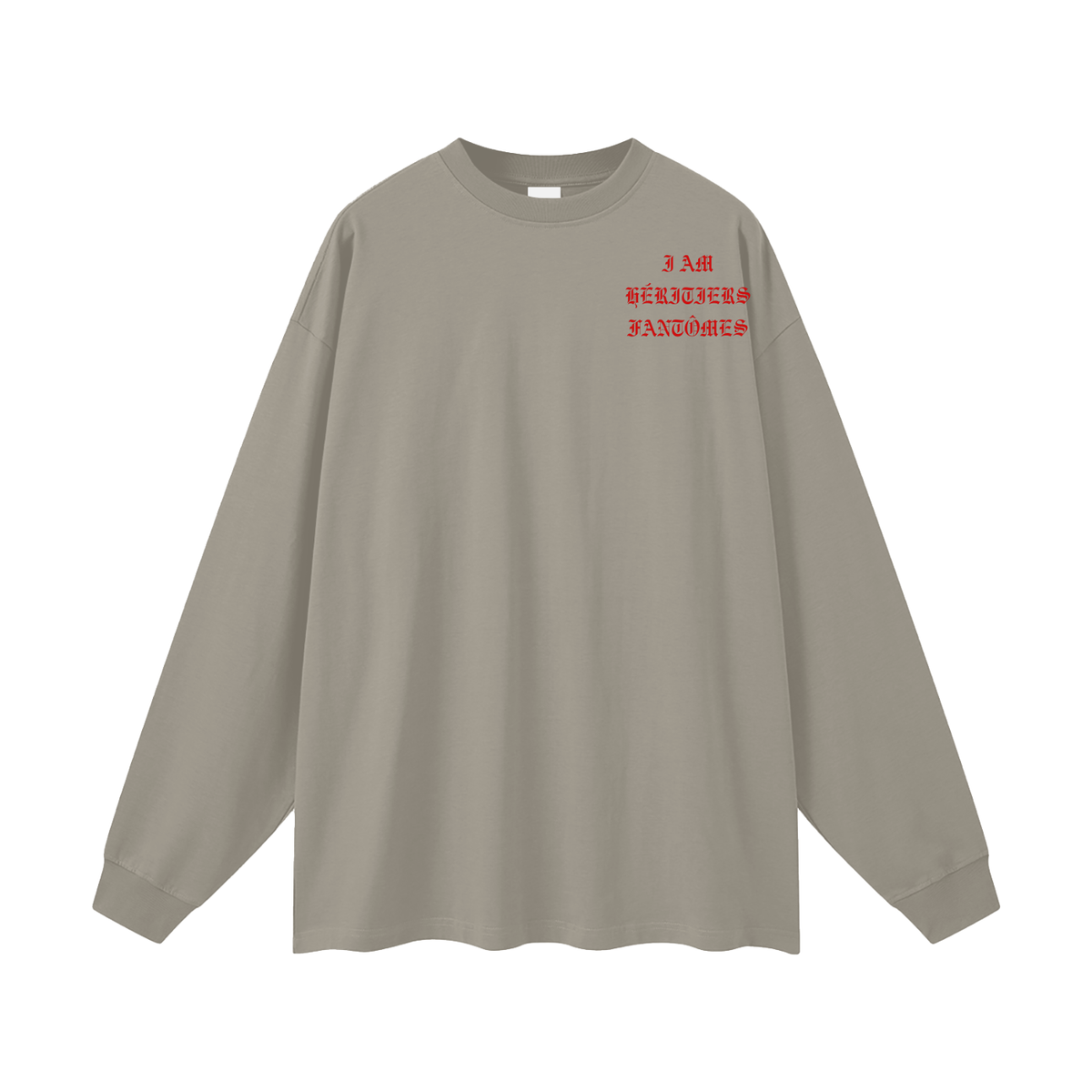 HÉRITIERS FANTÔMES // LONG SLEEVE TS
