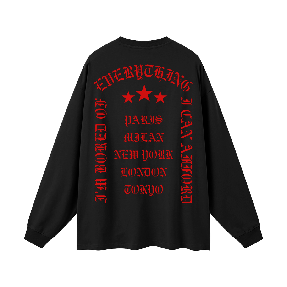 HÉRITIERS FANTÔMES // LONG SLEEVE TS
