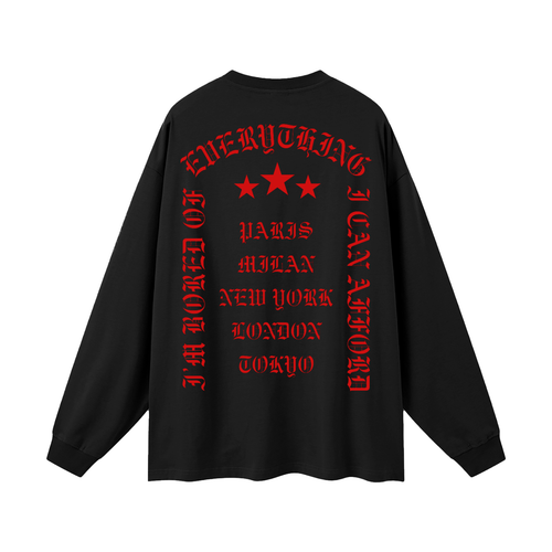 HÉRITIERS FANTÔMES // LONG SLEEVE TS