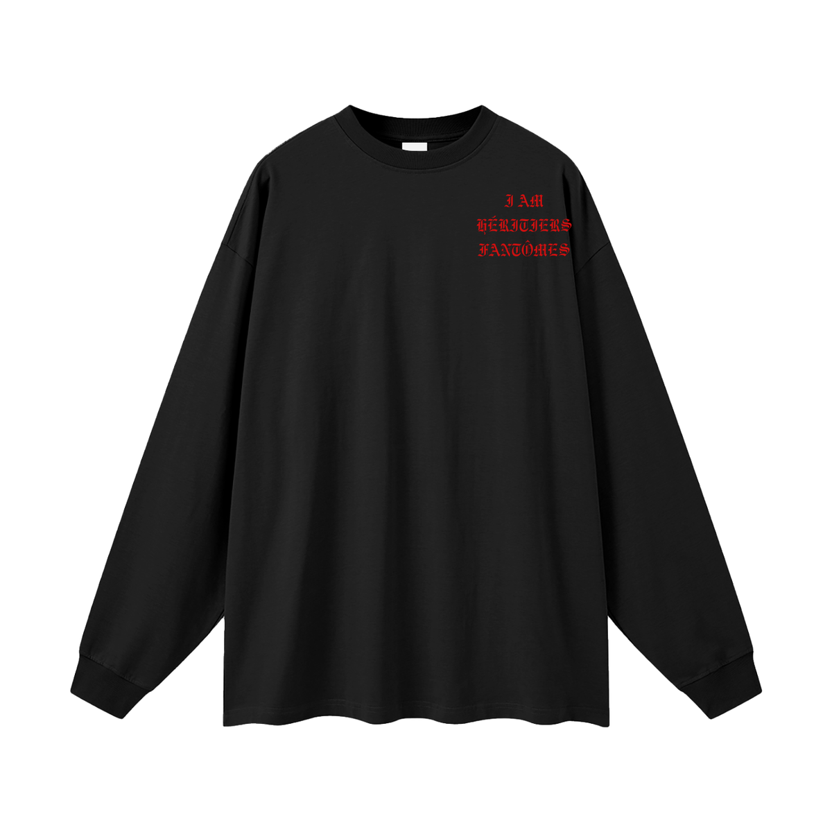 HÉRITIERS FANTÔMES // LONG SLEEVE TS
