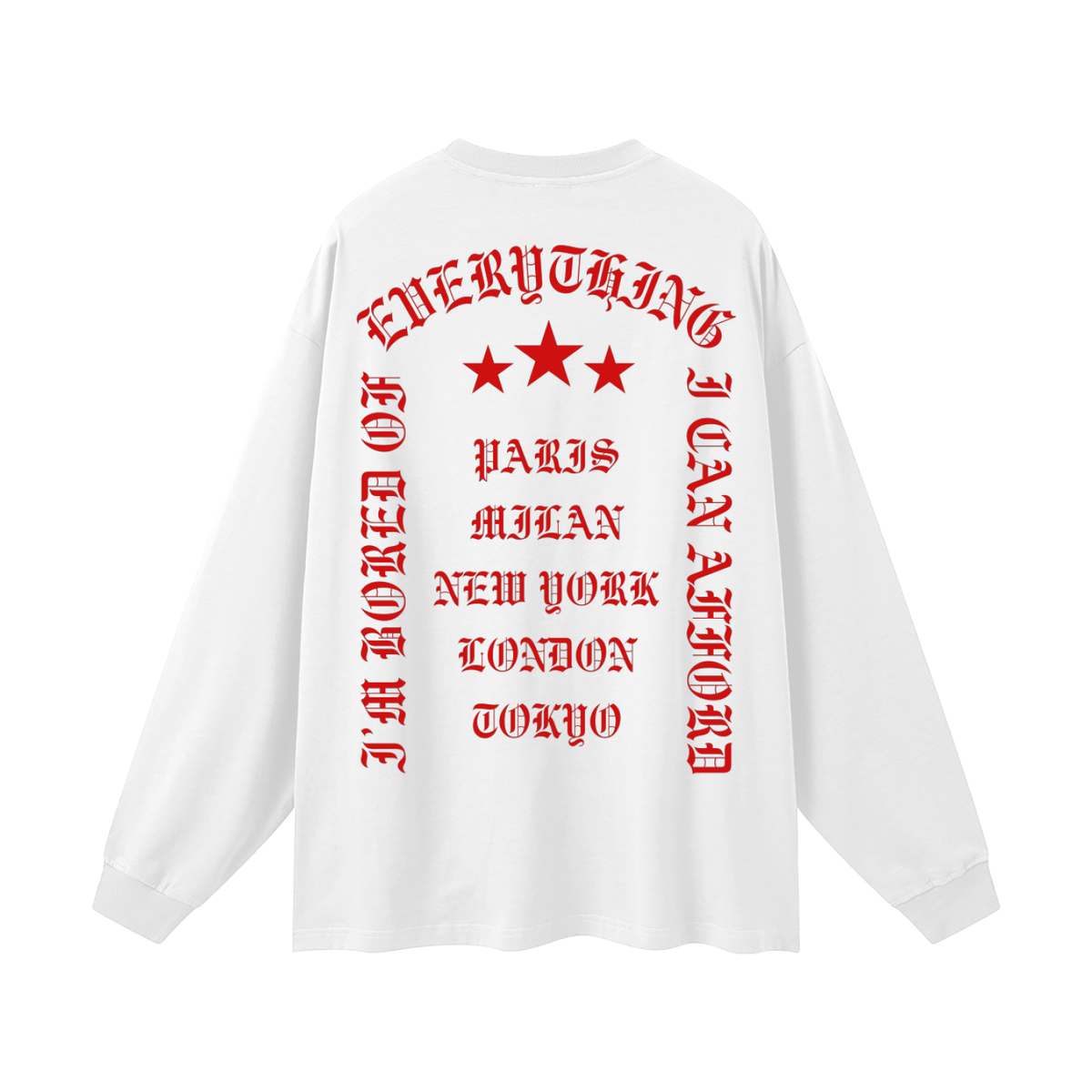 HÉRITIERS FANTÔMES // LONG SLEEVE TS