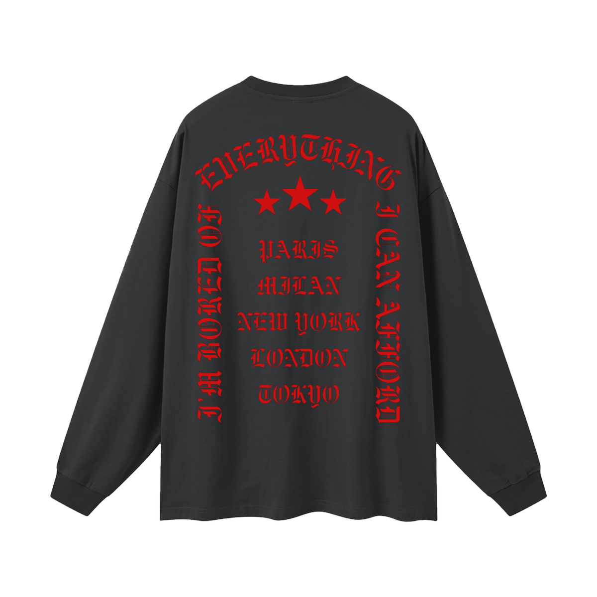 HÉRITIERS FANTÔMES // LONG SLEEVE TS