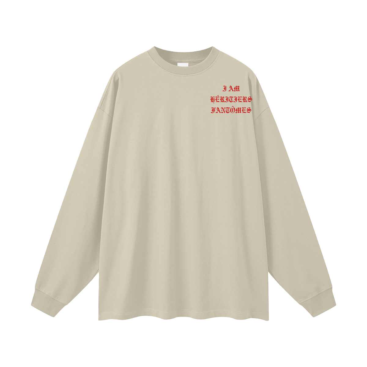 HÉRITIERS FANTÔMES // LONG SLEEVE TS