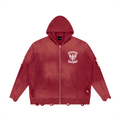 HÉRITIERS FANTÔMES // SKELETON ZIP HOODIE